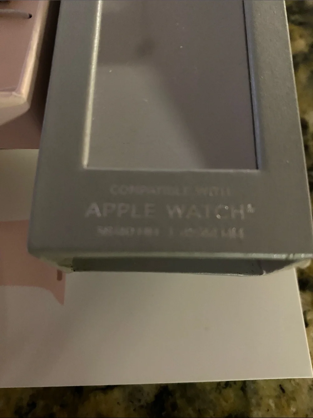 Apple Watch in Rose Gold With Michele Sport Band Charger and Extras